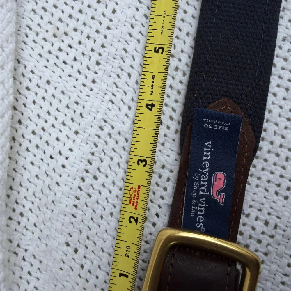 Vineyard Vines Lighthouse belt 30 NWOT